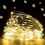 Fairy Lights USB Powered Fairy Lights Plug in 66ft 200 Led String Lights Decorative Lights for Bedroom Indoor Christmas Wedding Party Patio Window (Warm White)