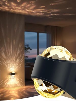 Night Light, Night Lights Plug into Wall, LED Projector Night Light, Soft White for Bedroom, Dimmable Brightness Dusk to Dawn Nightlight for Kids, Nursery, Bathroom, Home Decor, Gaming Room