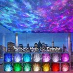 Star Projector, Galaxy Projector for Bedroom Nebula Night Light Projector with White Noise, Bluetooth Speaker, Timer and Remote, Kids Room Decor, Birthday, Party, Gifts for Kids Teens Adults